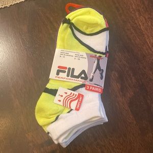 Women’s Fila 3-Pack Performance Athletic Socks 4-10